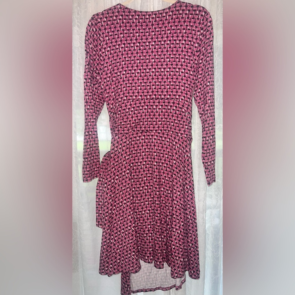 Boden Silvia Faux Wrap Jersey Knit dress size 10P - Picture 6 of 6